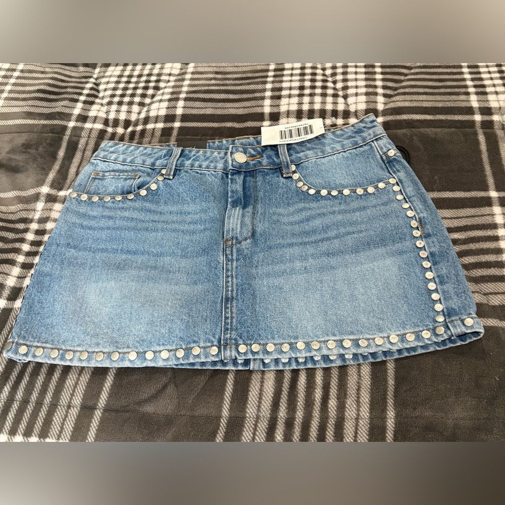 BLANKNYC
Studded Denim Mini Skirt - Picture 10 of 11